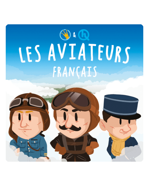 Livre audio enfant - Les Aviateurs français de la Première Guerre mondiale