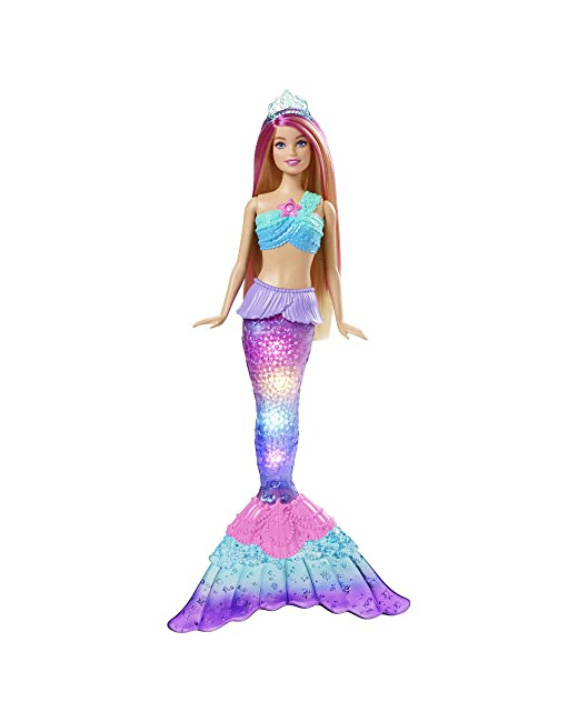 Poupée Barbie Dreamtopia - Sirène Lumières Scintillantes blonde