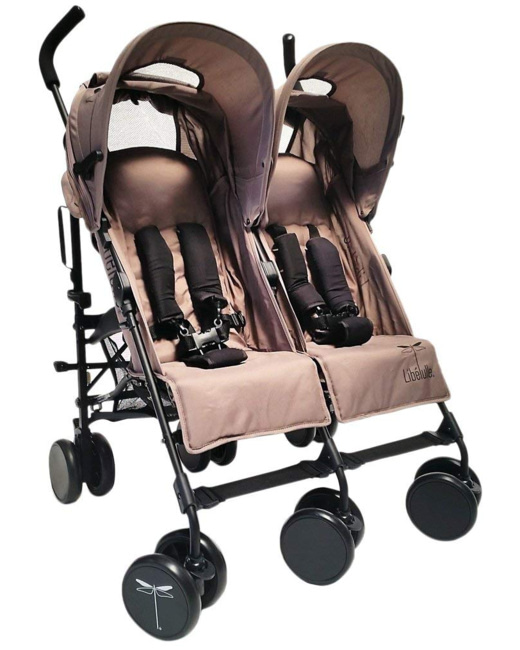 Poussette parapluie double outlet