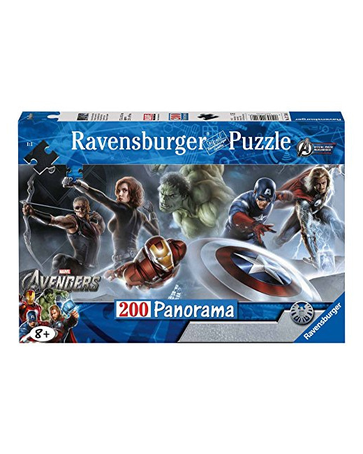 Puzzle XXL - L'équipe des super héros - 200 pièces