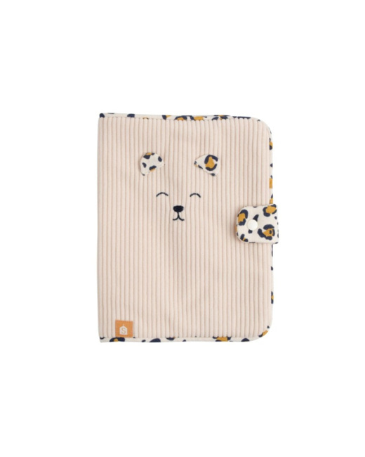 Protège carnet de santé Léopard