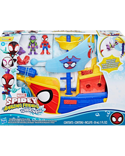 Bateau pirates bulles et toile