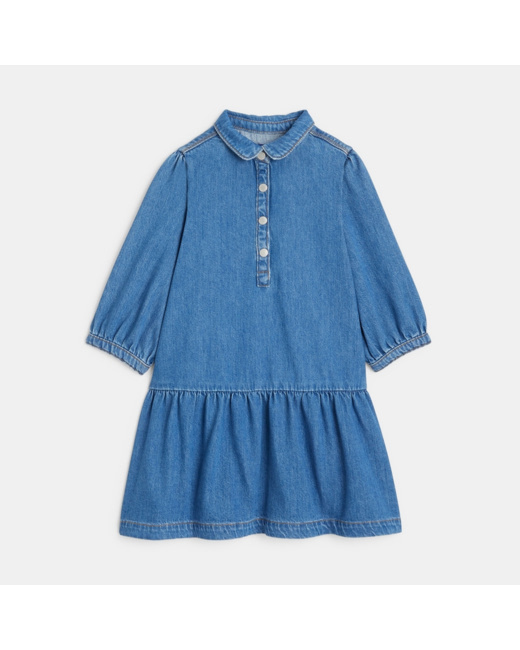 Robe-chemise en jean