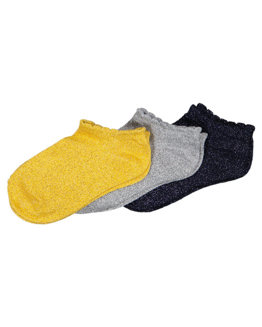 Mini-chaussettes enfant fille - Lot de 3