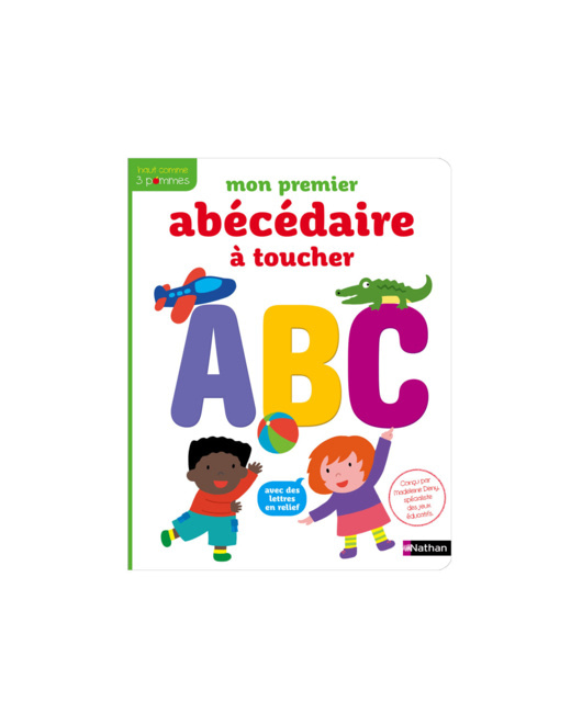 Livre Mon premier abécédaire à toucher - Haut comme 3 pommes
