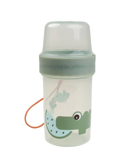 Boite à goûter double Croco To go 2-way