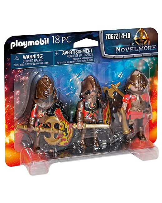Playmobil Novelmore - 3 Combattants Burnham Raiders