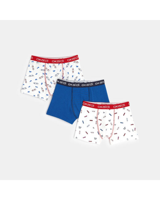 Boxers en jersey (lot de 3) garçon