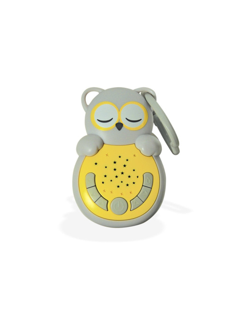 Veilleuse musicale nomade Sweet Dreamz On The Go™ - Chouette grise