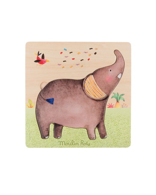 Puzzle encastrable Les Papoum