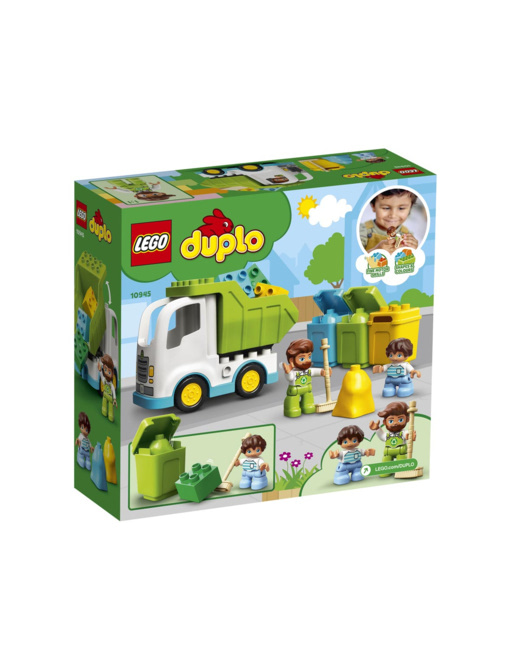 Ma ville - Le camion poubelle et le tri sélectif DUPLO