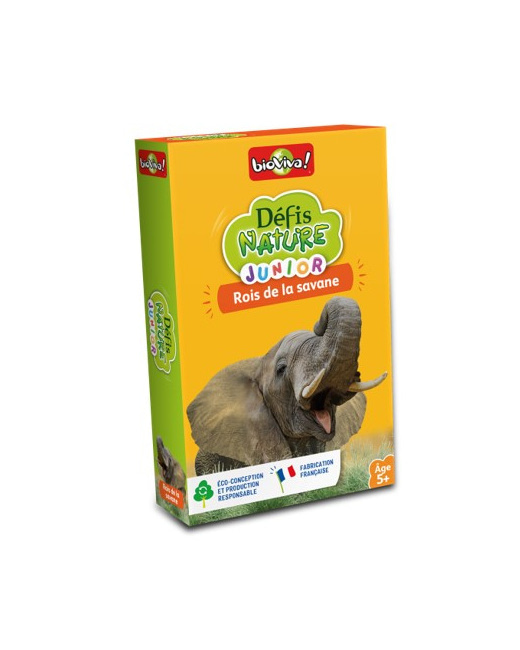 Jeu éducatif Défis Nature Junior - Rois de la savane