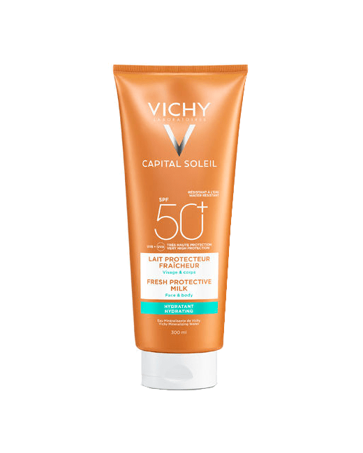 Lait protecteur fraîcheur SPF50+ Capital Soleil