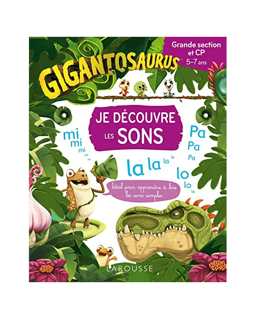 GIGANTOSAURUS Je découvre les sons - GS/CP
