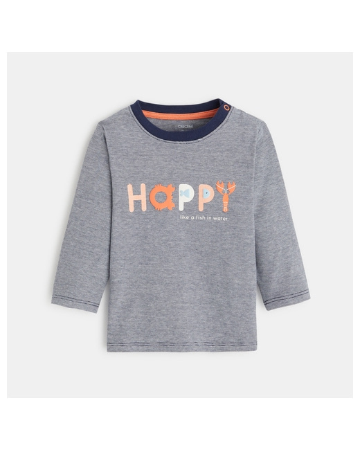 T-shirt rayé Happy