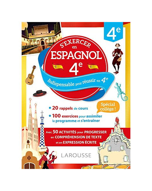 Cahier Larousse Espagnol 4e