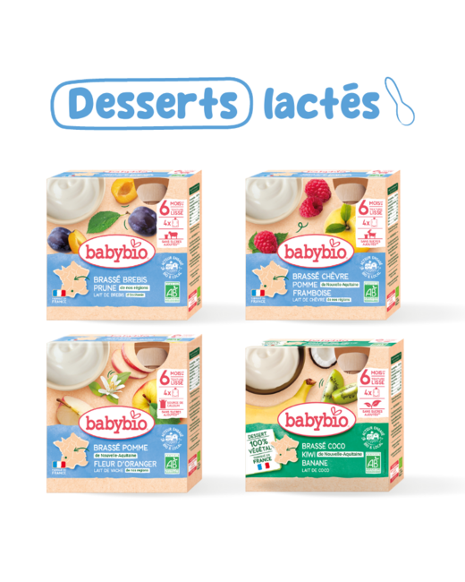 Pack Gourdes lactés