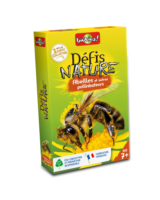 Jeu éducatif Défis Nature - Abeilles et autres pollinisateurs