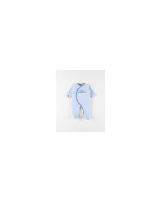 Pyjama 1 pièce dino en velours