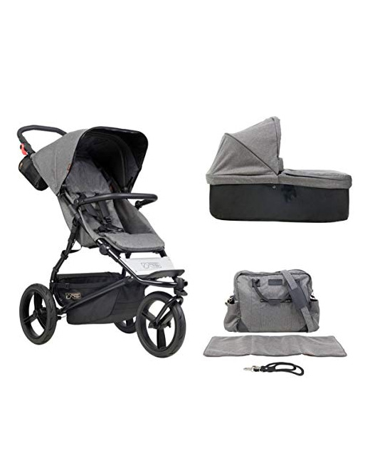Poussette MB Urban Jungle + sac à langer + nacelle