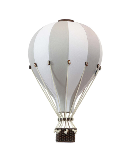 Montgolfière décorative - Gris clair