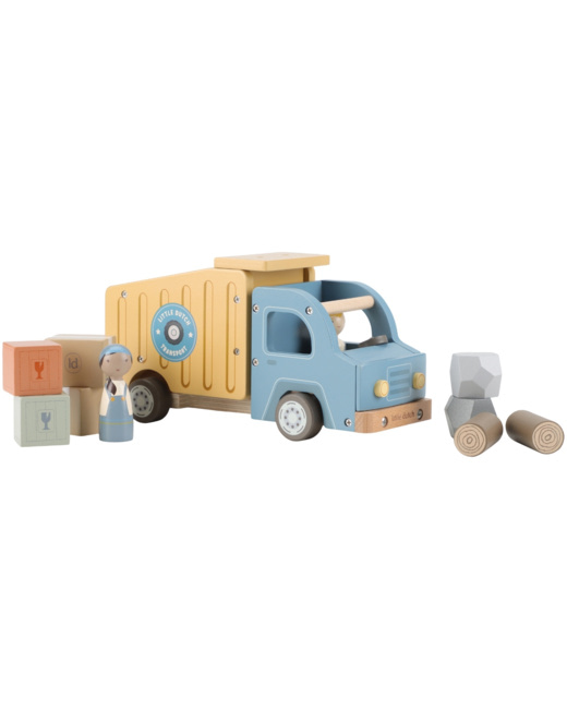 Camion-benne en bois