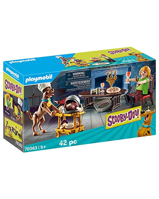 Playmobil Scooby-Doo! - Salle de diner avec Sammy