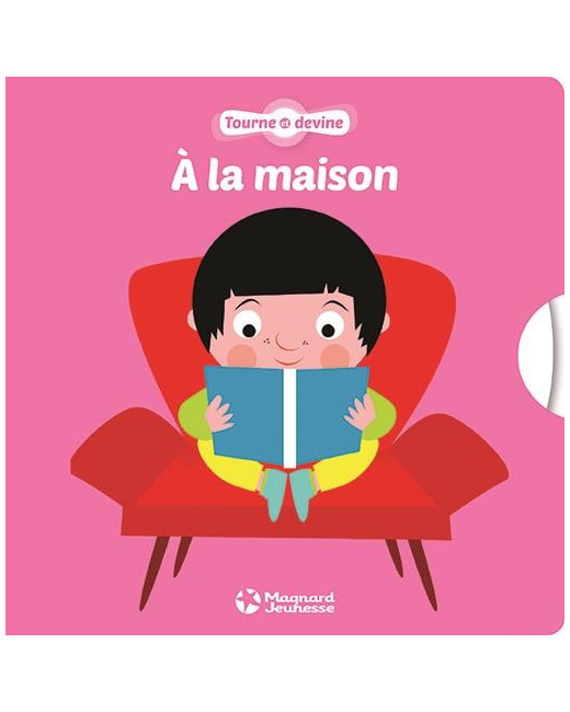 Livre Tourne et devine - À la maison