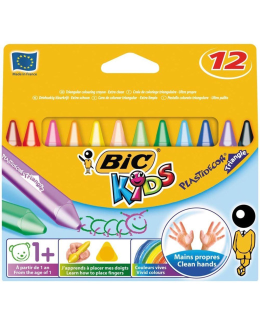 Craies de coloriage Triangle Plastidecor