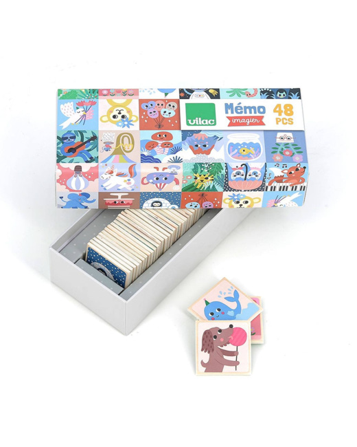 Jeu mémo imagier Michelle Carlslund