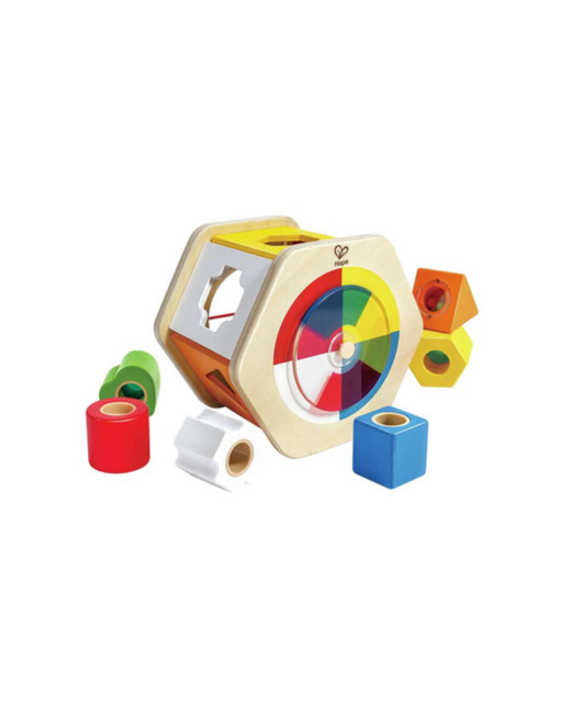 Trieur de formes et couleurs en bois