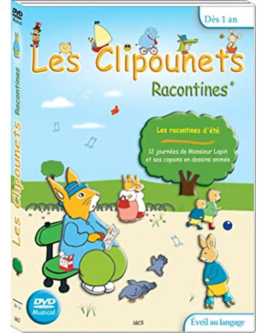 DVD Les Clipounets : Racontines d'été