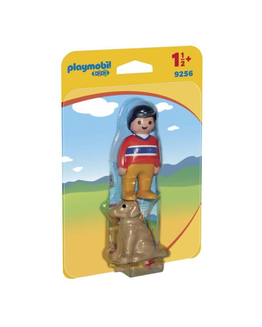 Playmobil 1.2.3 - Garçon avec chien