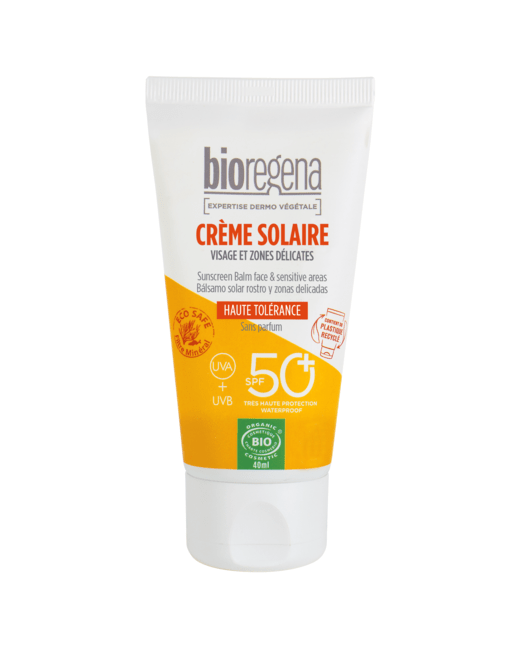 CREME SOLAIRE Visage et Zones Délicates