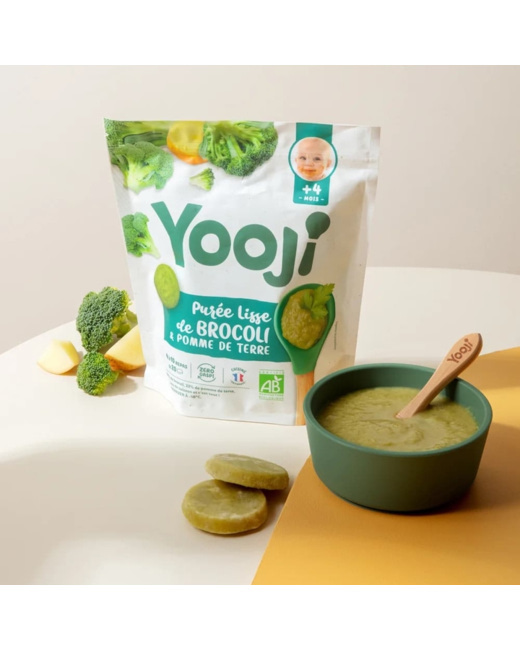 Purée lisse de Brocoli bio