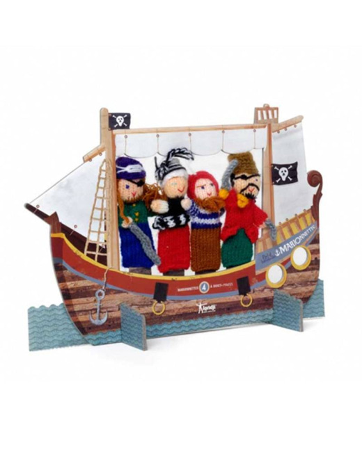 Théâtre et marionnettes laine Pirates