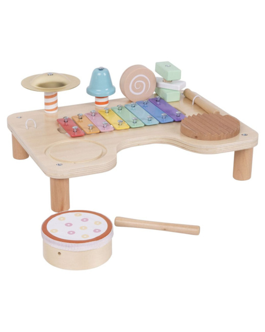 Ma table musicale Montessori en bois FSC One Two Fun