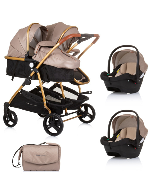 Poussette double DUO SMART + 2 cosy