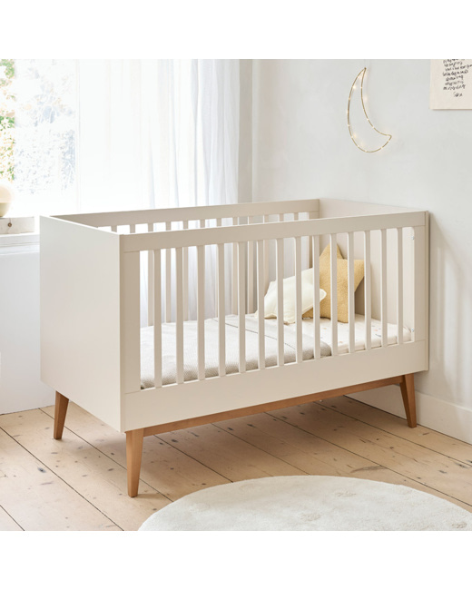 Lit Bébé Évolutif Amande