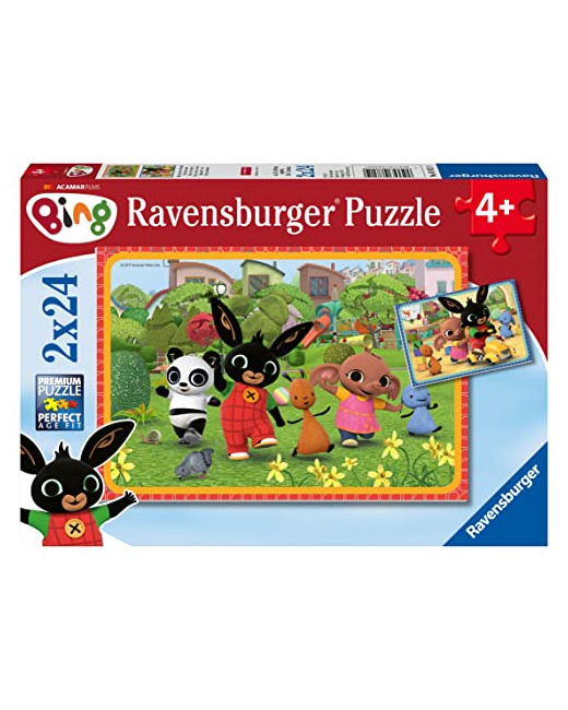 Puzzle - Bunny Bing et ses amis - 2x24 pièces