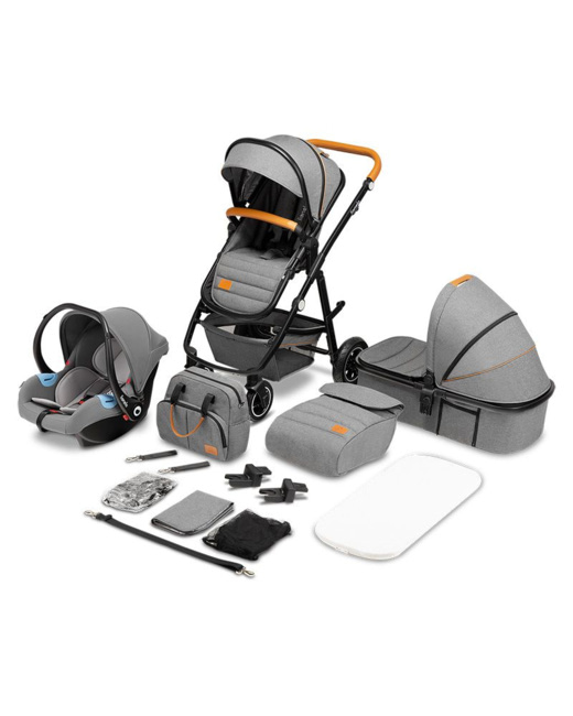 Poussette Amber + nacelle + coque auto Astrid
