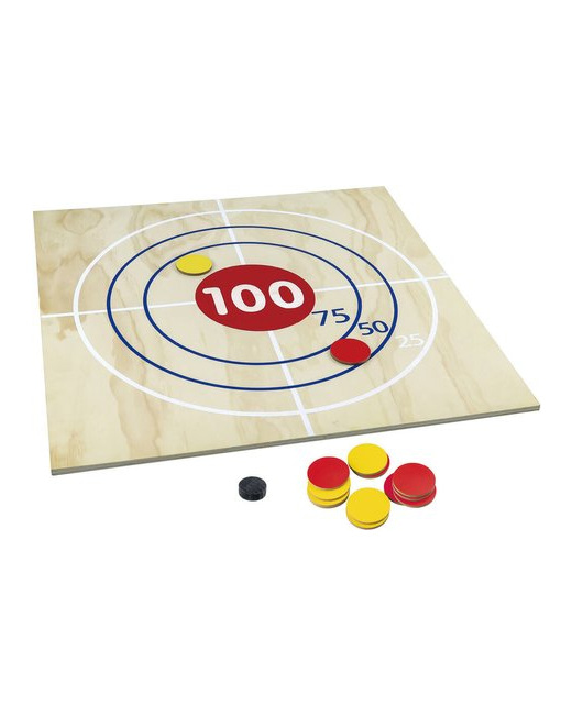 Jeu du palet en bois