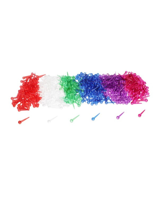 Épingles Colorées En Plastique