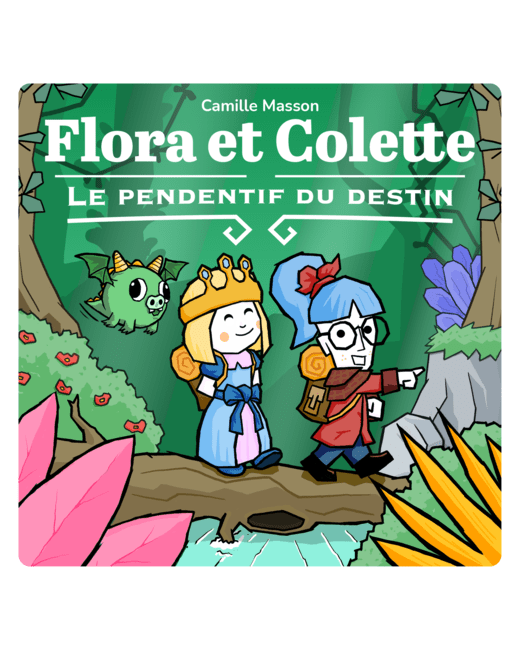Livre audio enfant - Flora et Colette : Le pendentif du destin