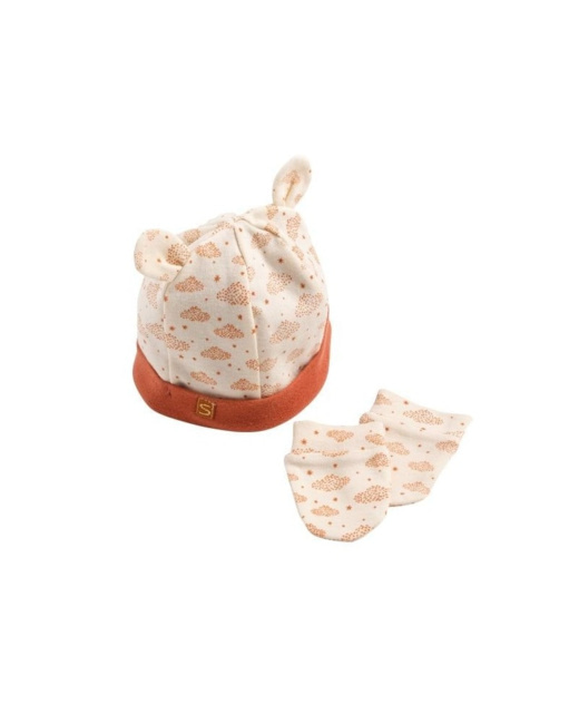 Bonnet et moufles Orsino