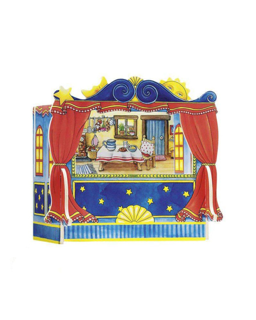 Théâtre de marionnettes à doigt