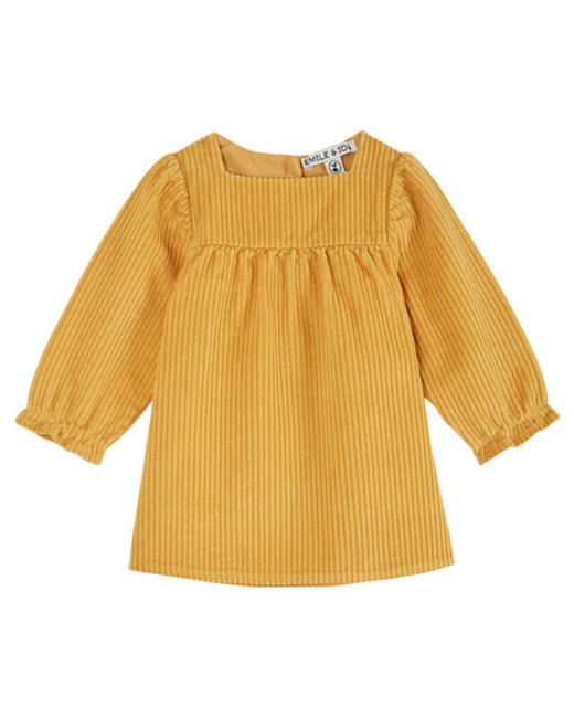 Robe Velours Maïs