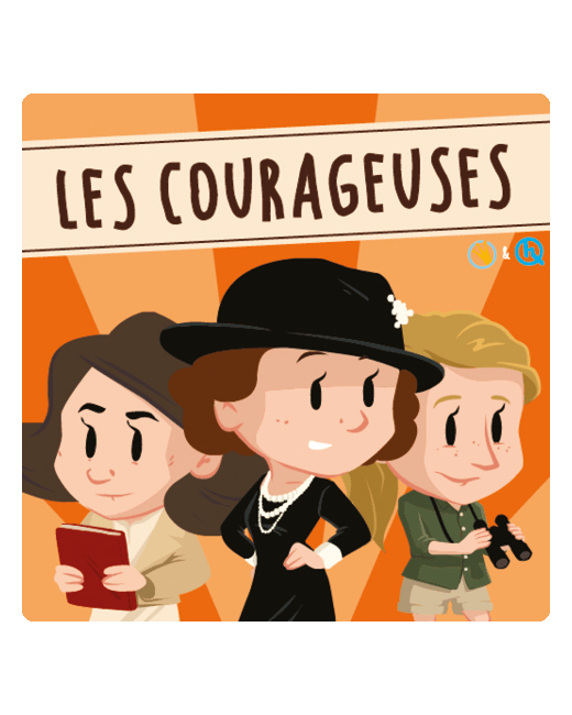 Livre audio enfant - Les Courageuses