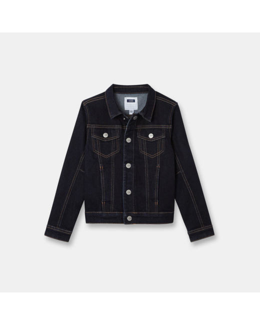 Veste en jean bleu garçon