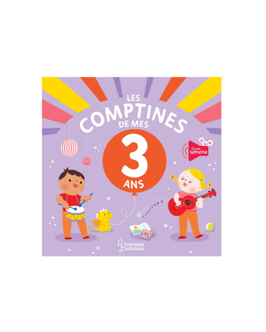 Livre Les chansons de mes 3 ans